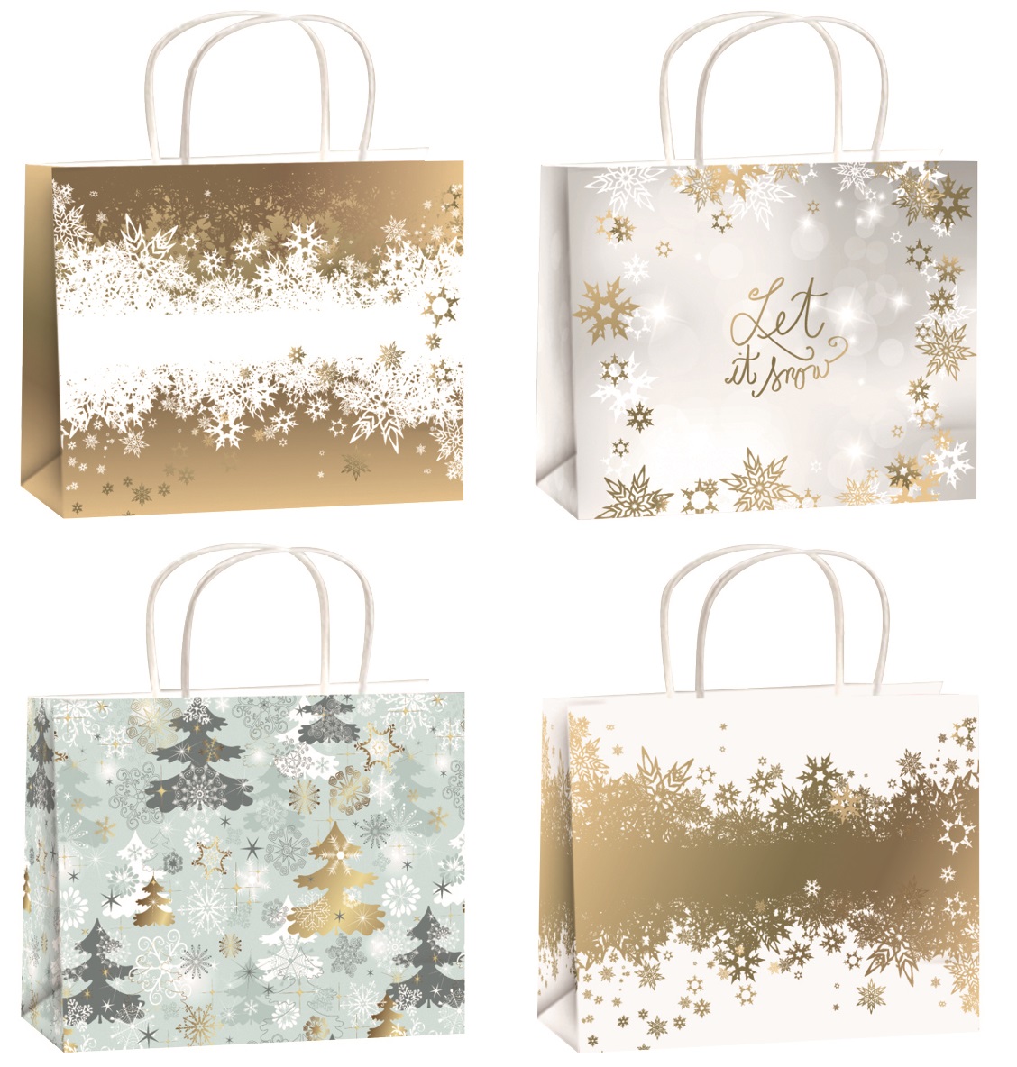 horizontal gift bags