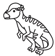 Suncatcher 93. PACHYCEPHALOSAURUS