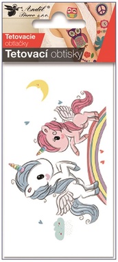 Tattoo Stickers 6 x  10 cm - Unicorns Large