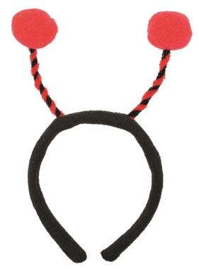  Headband with Feelers - Red