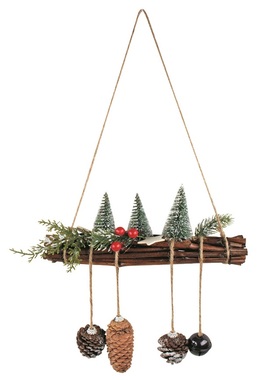 Decoration with Trees Hanging 30 cm