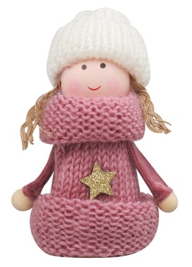 Girl in Pink Sweater 10 cm 