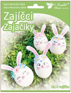 Easter Egg Decorating Set - Rabbits