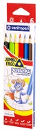 991089 Pastelky školní JUMBO ERGO 6 ks, Centropen-1