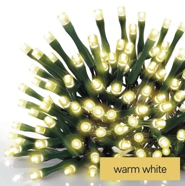 Christmas LED lights 8m-80 LED warm white lights+5 m cord