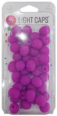 Light Caps Violet 40 pcs