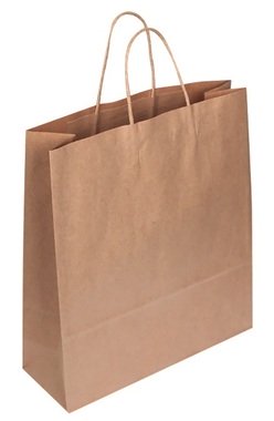 Kraft bag L+ 30 x 42 x 12 cm