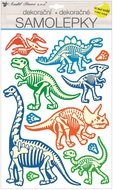 Wall Sticker Glow in the Dark 41 x 25 cm, Dinos