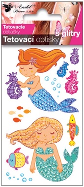 Glitter Tattoo Mermaid10,5 x 6 cm 