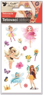 Tattoo Stickers 7,5 x 12 cm - Fairies