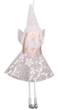 Hanging Angel in Tulle Skirt with Fliters 32 cm 