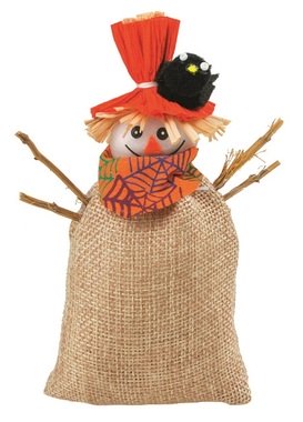 Scarecrow 13 cm, Jute 