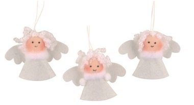 Hanging Angel 3,5 cm, 3 pcs in Bag