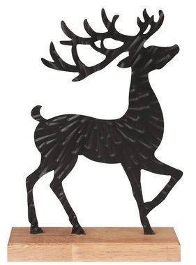 Metal Deer Deco standing 18 x 26 x 5 cm