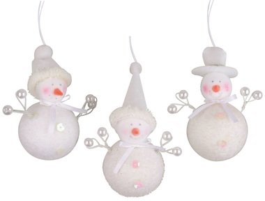 Hanging Snowman 10 cm