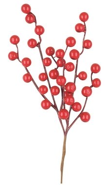 Sprig of Red Berries 30 cm