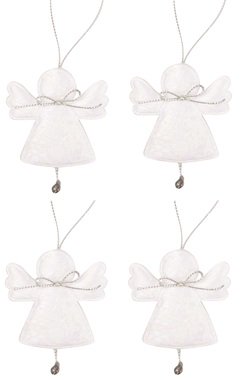 Hanging Angels 7 cm, 4 pcs