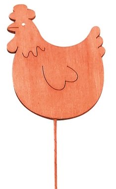 Wooden Hen  8 cm + Wire