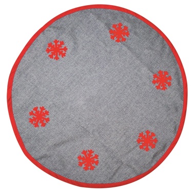 Tree Skirt diameter 90 cm, Jute, Grey