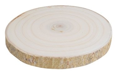 Wooden Slice Poplar 14-16 cm