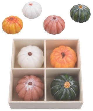 Polyresine Pumpkins 3 cm, 4 pcs