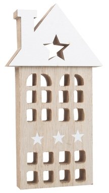 Standing Wooden House 18 cm 