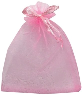 Pink Organza Bag 15x22 cm