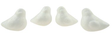 Polystyrene Parts – Birds, 4cm, 4 pcs