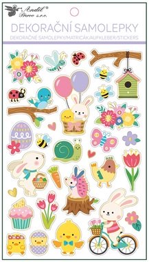 Spring Stickers 14.5 x 25 cm