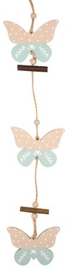 Hanging Wooden Butterfly 33 cm