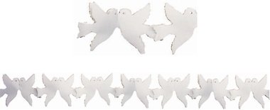 Paper Garland 400x24,5x18,5 cm - Doves