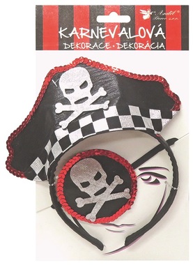 Pirate Headband with a Flap