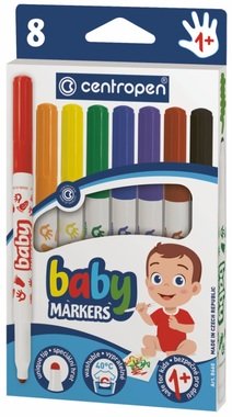 Children's Washable Markers, 8 Colors